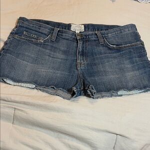Current/Elliott Blue Jean Shorts